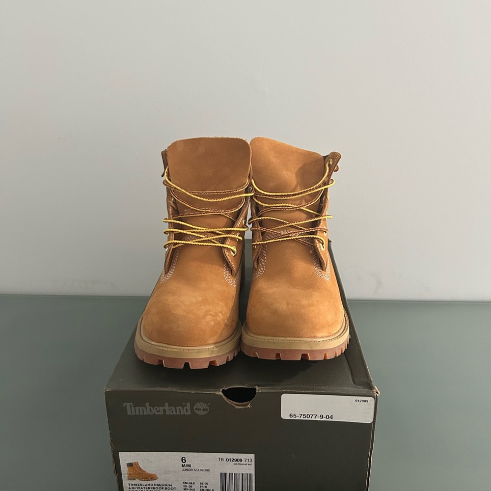 Timberland Kids Tan Boots